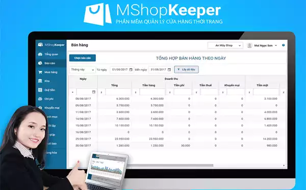 Phần mềm quản lý bán hàng MShopKeeper
